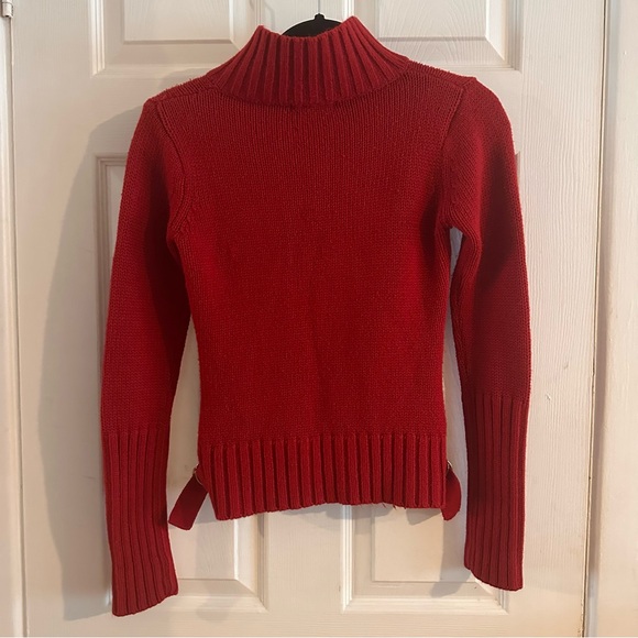 Seduction Red Knit Sweater - Picture 2 of 3